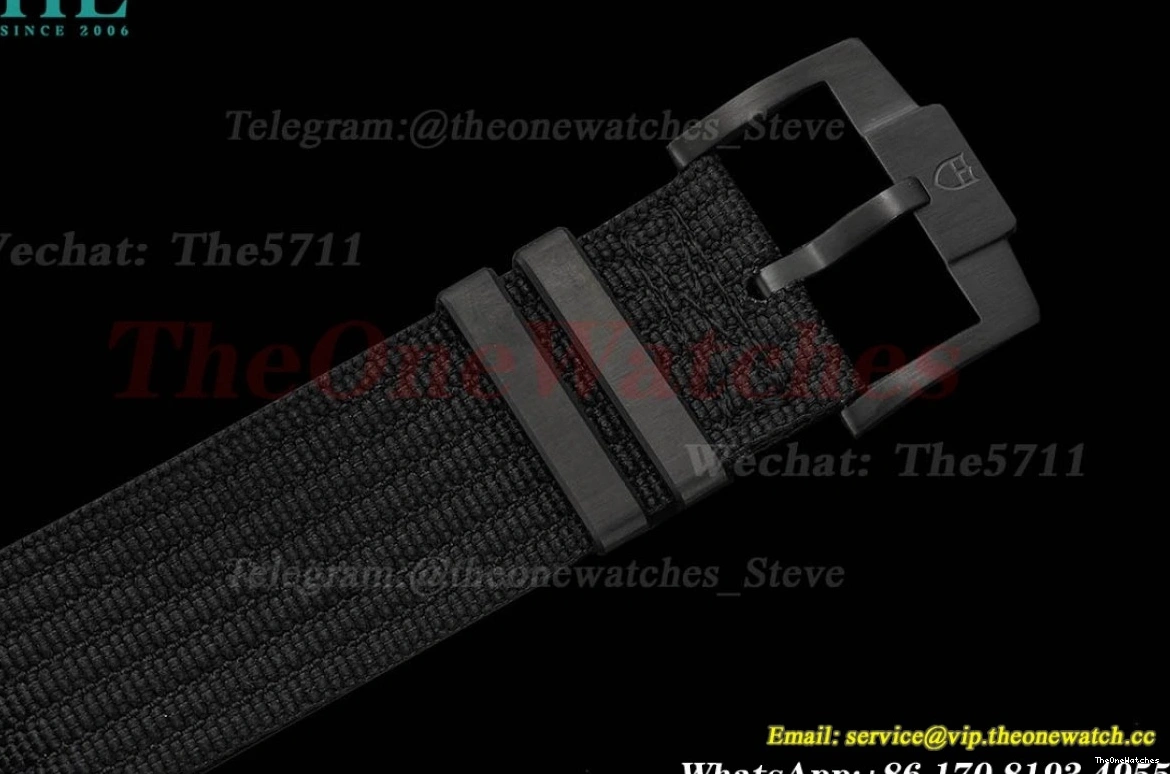 M+F Pelagos TI Chrono Black FXD NY Car A7750 43mm Dial 0119